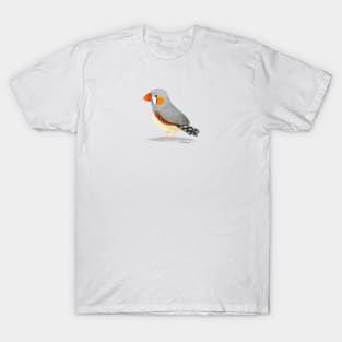 Cute Zebra Finch Bird T-Shirt